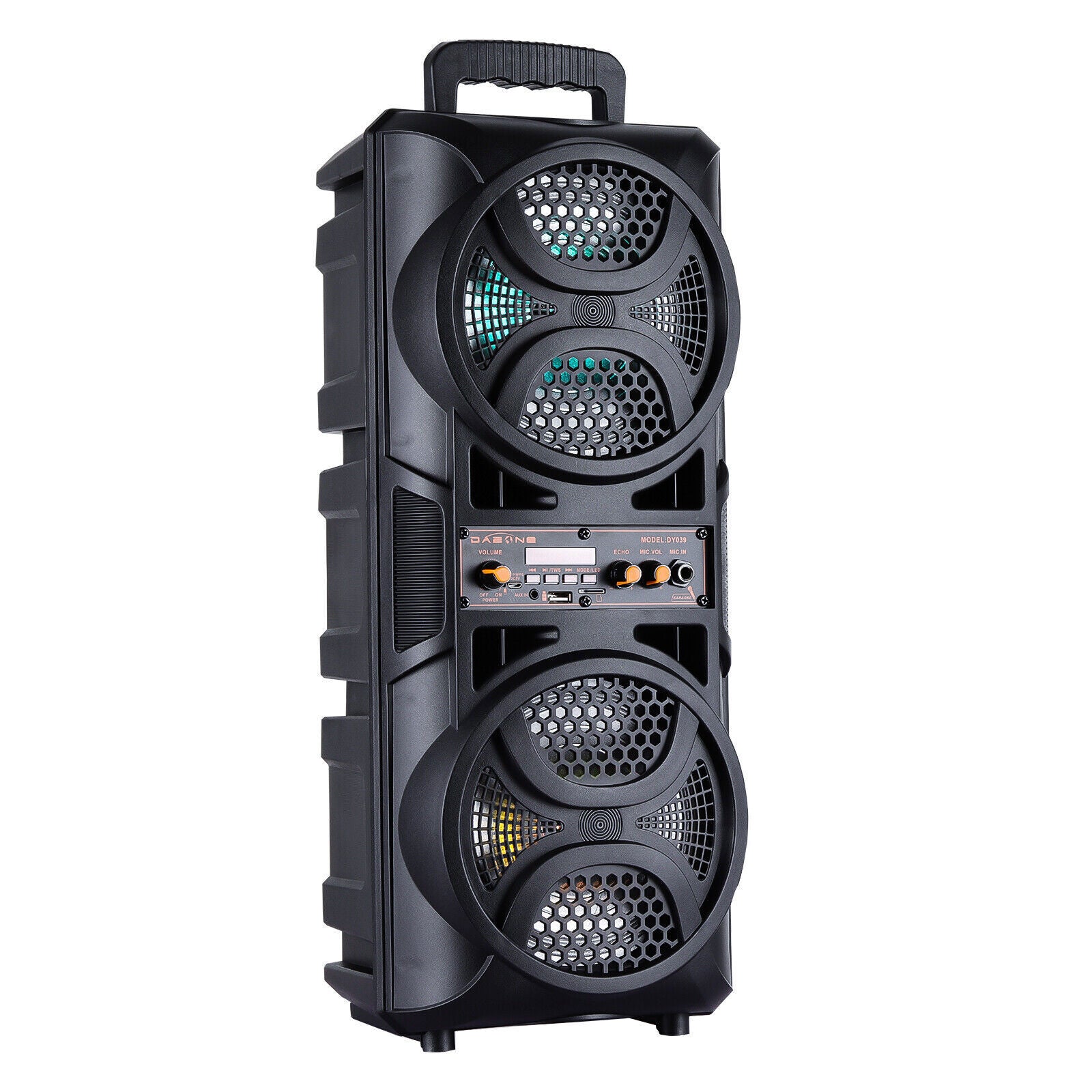 3000W Portable Bluetooth Speaker Sub Woofer Heavy Bass Sound System Party+Remote