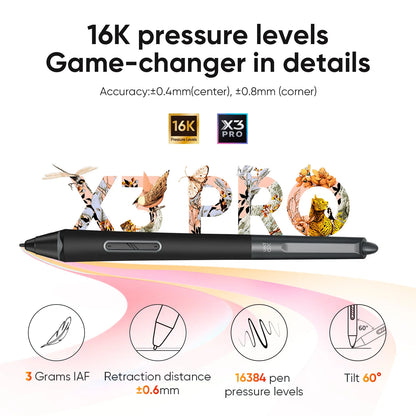 Artist Pro 16 (Gen 2) Graphics Tablet Monitor 16-Inch Drawing Display 16K Pressure Levels 2.5K Resolution Windows Android