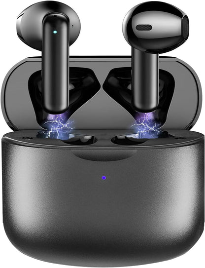 Wireless Earbuds,Bluetooth 5.3 Headphones Noise Canceling,In-Ear Wireless Headphones, Stereo Bass Ear Buds,Px7 Waterproof, Touch Control,50H Playtime Ear Buds with Mic,Compatible with Ios/ Android