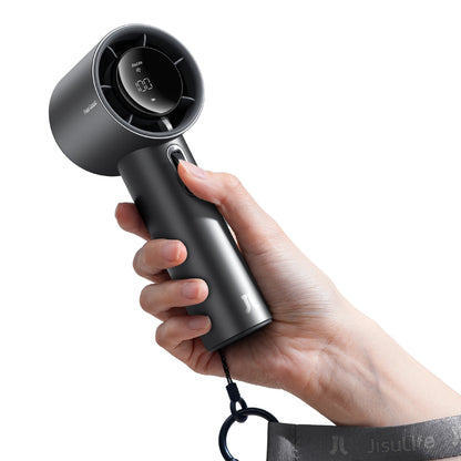 New Upgrade Portable Fan Pro1S 2025,100 Levels,Led Display,5000Mah Rechargeable,Travel Essentials,Personal Handheld Fan