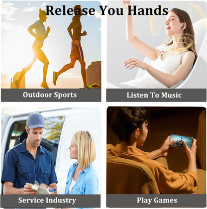 Wireless Earbuds,Bluetooth 5.3 Headphones Noise Canceling,In-Ear Wireless Headphones, Stereo Bass Ear Buds,Px7 Waterproof, Touch Control,50H Playtime Ear Buds with Mic,Compatible with Ios/ Android