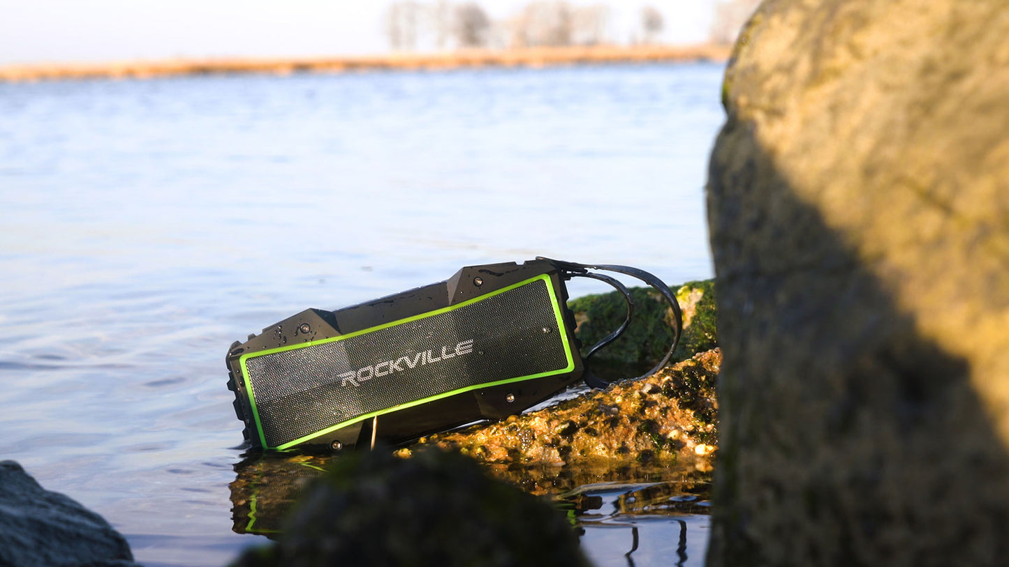 Rockville ROCK EVERYWHERE Portable Bluetooth Speaker/Waterp