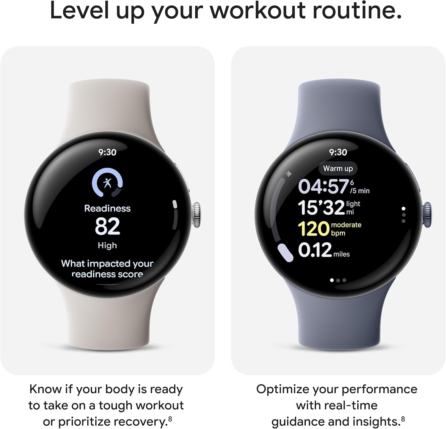 Google Pixel Watch 4 (41Mm) - Android Smartwatch- Heart Rate,Sleep & Fitness Tracking -30-Hour Battery -Google AI -Champagne Gold Aluminum Case - Lemongrass Active Band - Wi-Fi -Google Pixel Watch App