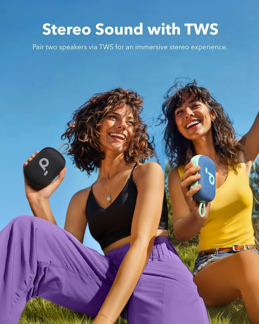 Soundcore Select 4 Go Bluetooth Speaker Ultra Portable 20Hr Playtime Waterproof
