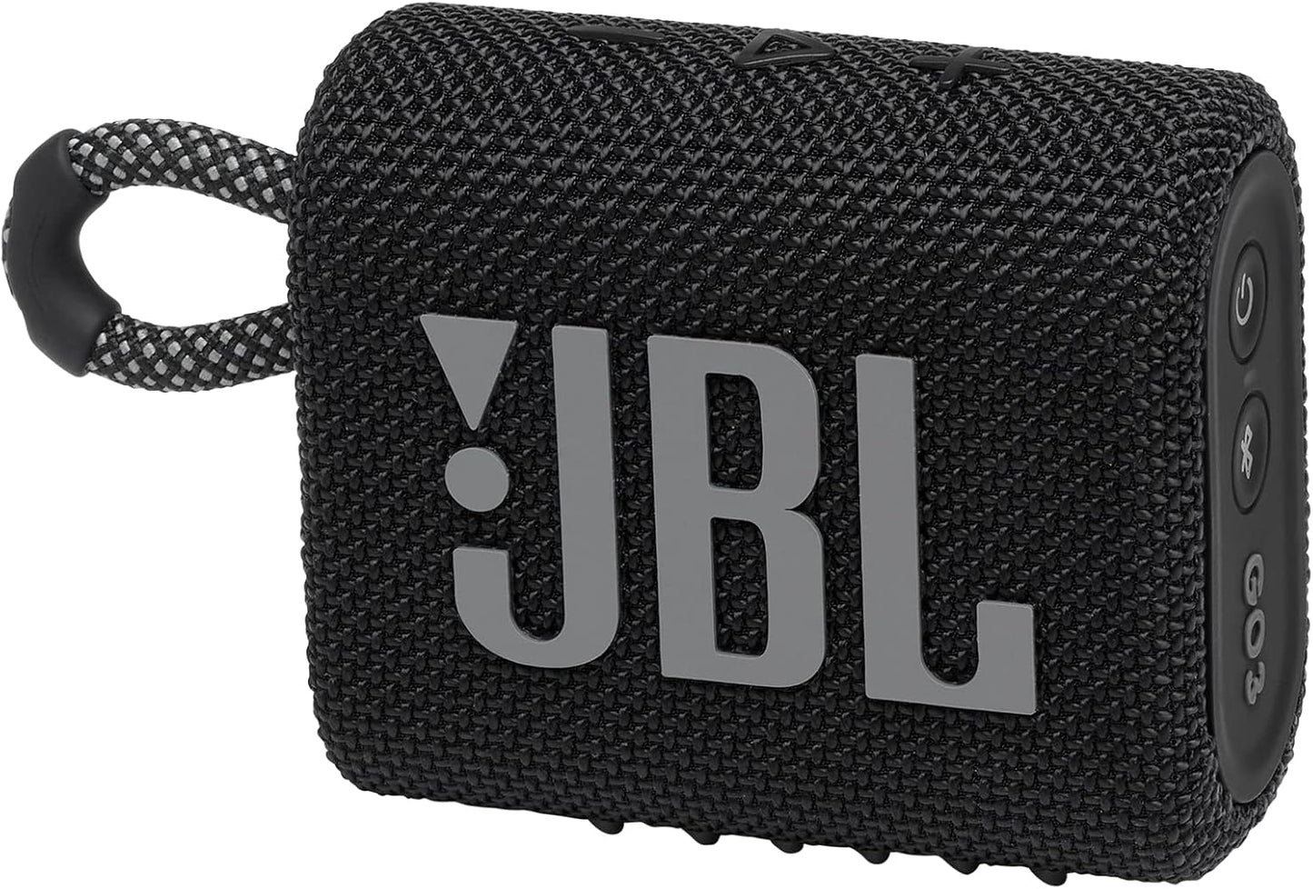 Go 3 - Portable Mini Bluetooth Speaker, Big Audio and Punchy Bass, IP67 Waterproof and Dustproof, 5 Hours of Playtime, Speaker for Home, Outdoor and Travel (Black)