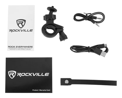 Rockville ROCK EVERYWHERE Portable Bluetooth Speaker/Waterp