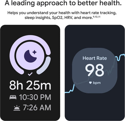 Google Pixel Watch 4 (41Mm) - Android Smartwatch- Heart Rate,Sleep & Fitness Tracking -30-Hour Battery -Google AI -Champagne Gold Aluminum Case - Lemongrass Active Band - Wi-Fi -Google Pixel Watch App