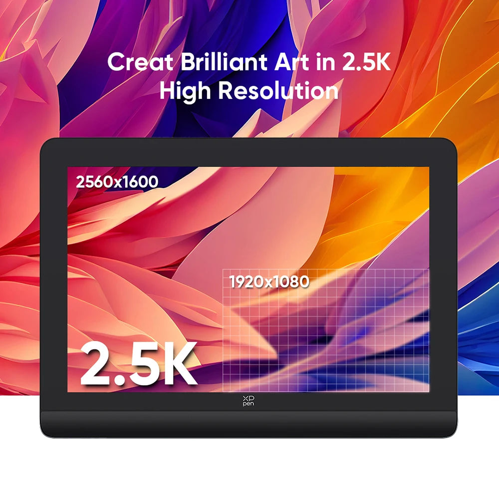 Artist Pro 16 (Gen 2) Graphics Tablet Monitor 16-Inch Drawing Display 16K Pressure Levels 2.5K Resolution Windows Android