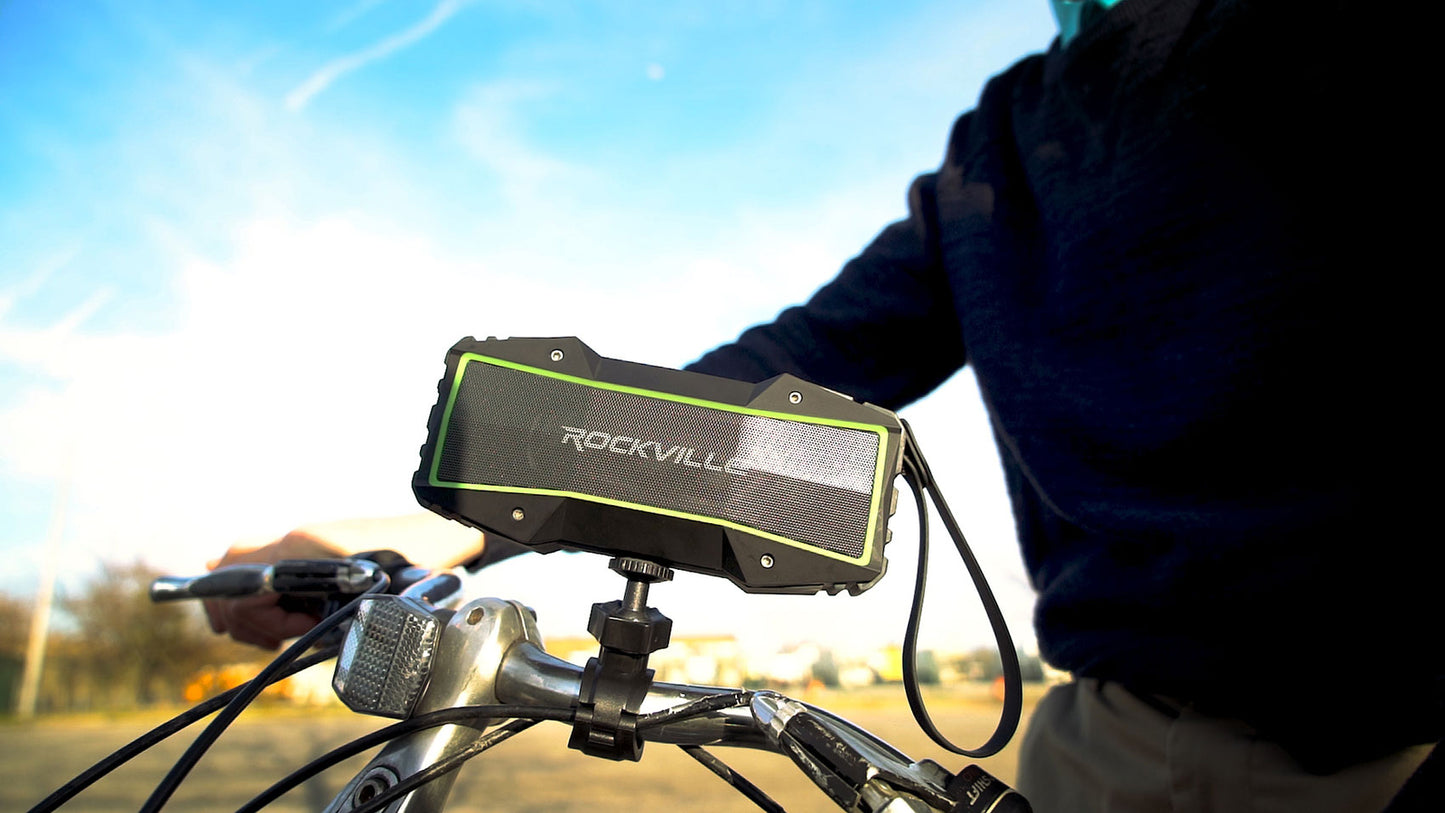 Rockville ROCK EVERYWHERE Portable Bluetooth Speaker/Waterp